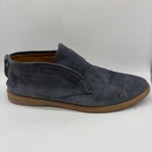Peter Millar Excursionist Chukka Boot Suede Avio Blue Slip On Size 10.5M